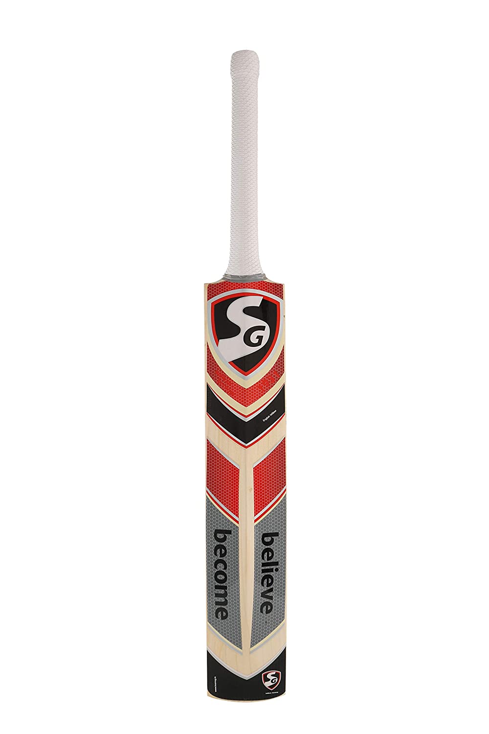 SG Sierra 150 Grade 5 English Willow Cricket Bat ( Size: Size 6,Leather Ball )